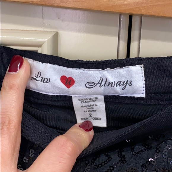 Unique mini sequinned skirt - Picture 6 of 6